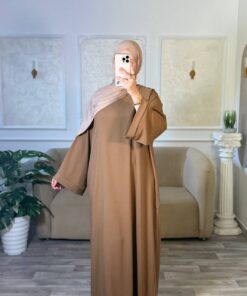 Abaya fermé 4 couleurs