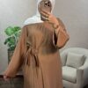 Abaya fermé 4 couleurs